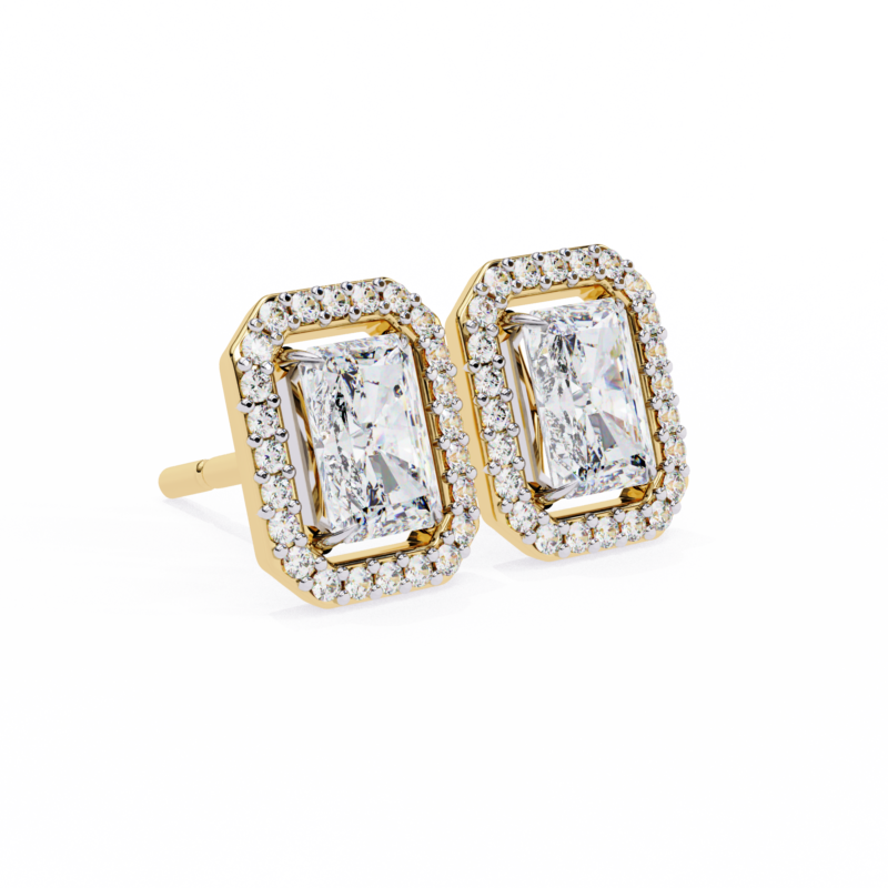 Delightful Elegance Halo Studs