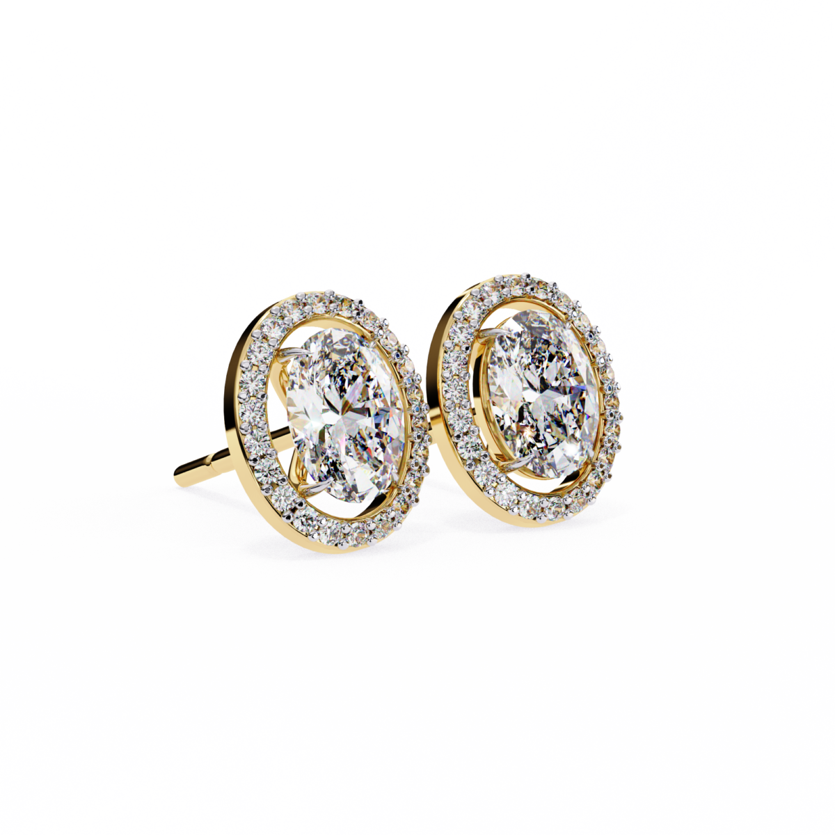 Splendid Charm Halo Studs