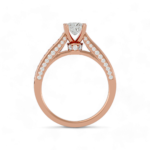 50 Cents Majestic Glow Solitaire Ring