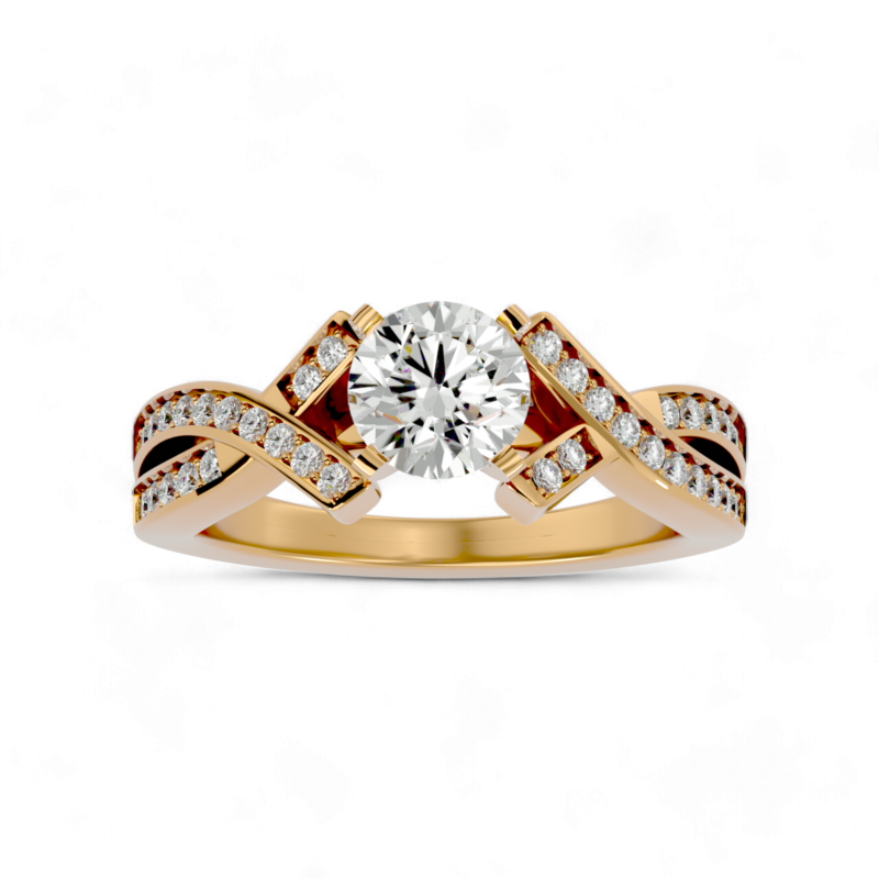 2 Carat Brilliant Harmony Solitaire Ring