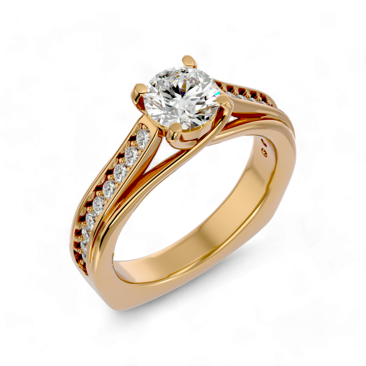 Endless Sparkle Solitaire Ring