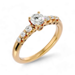 Shimmering Elegance Solitaire Ring