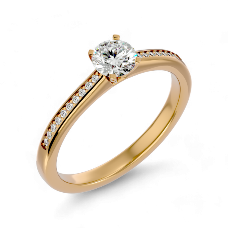 Timeless Spark Solitaire Ring