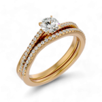 Exquisite Shine Solitaire Ring