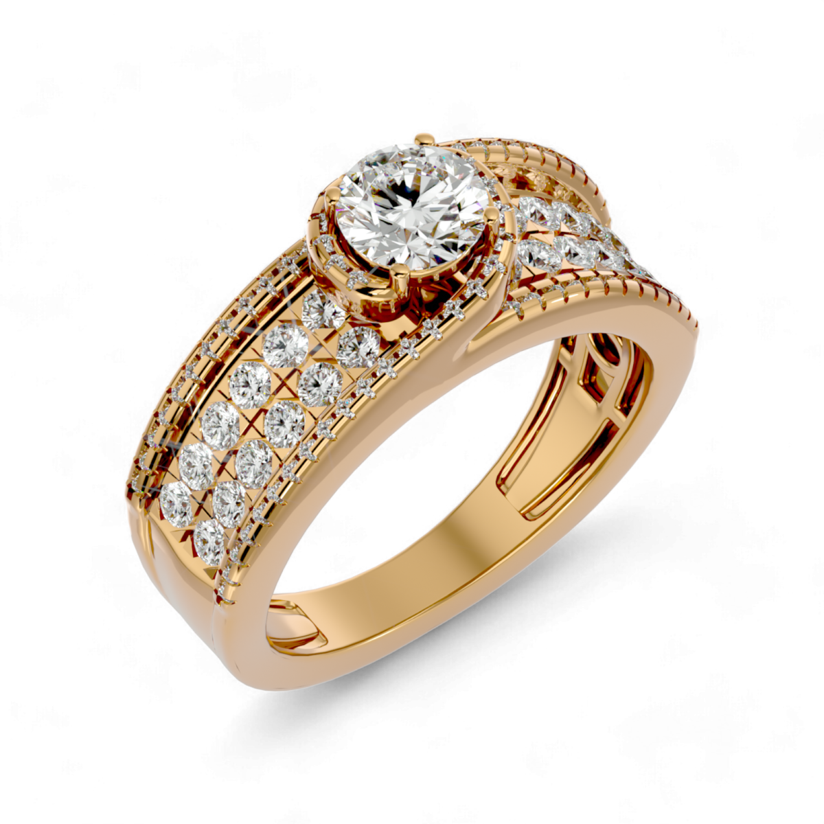 Brilliant Symphony Solitaire Ring