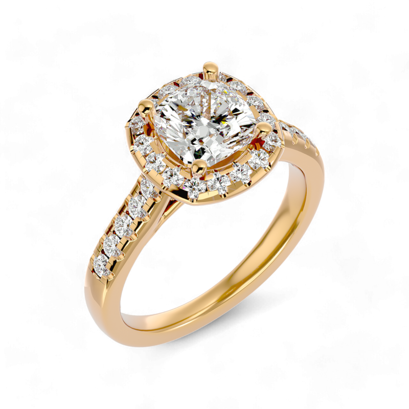 Lavish Grace Solitaire Ring