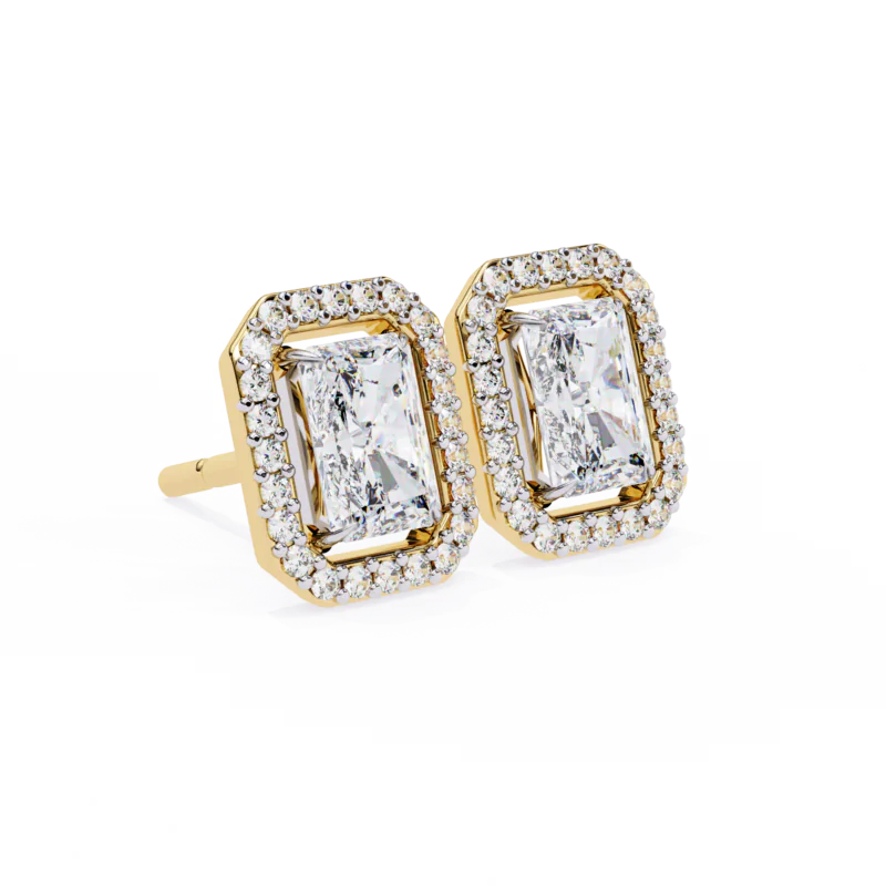 Delightful Elegance Halo Studs