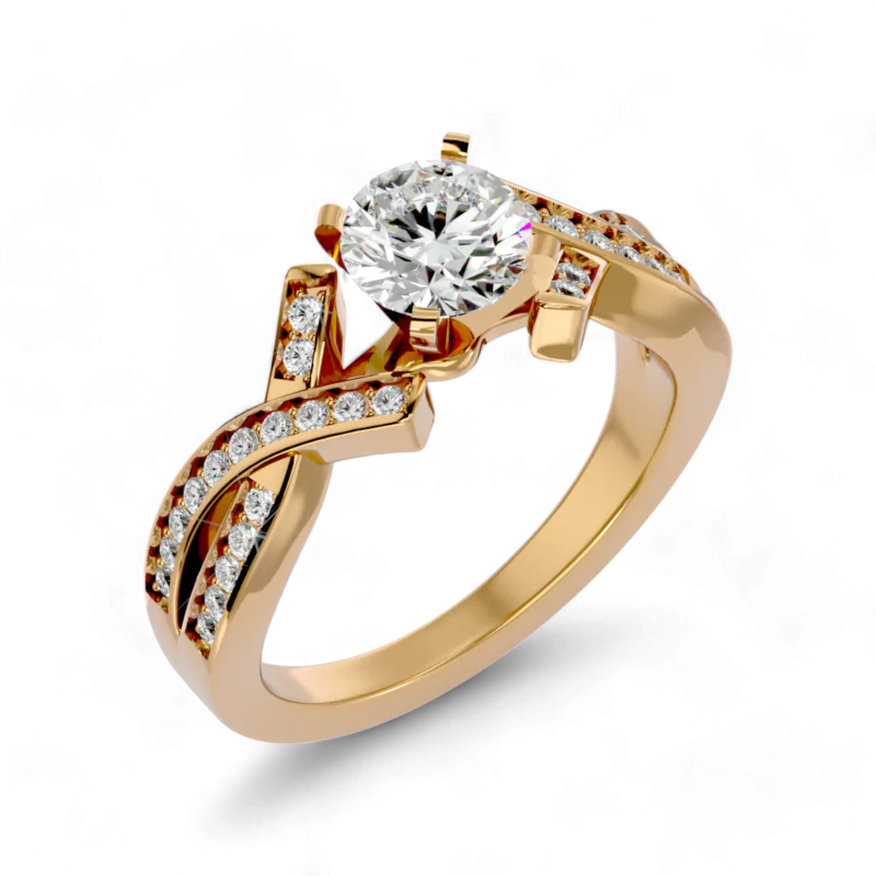 2 Carat Brilliant Harmony Solitaire Ring